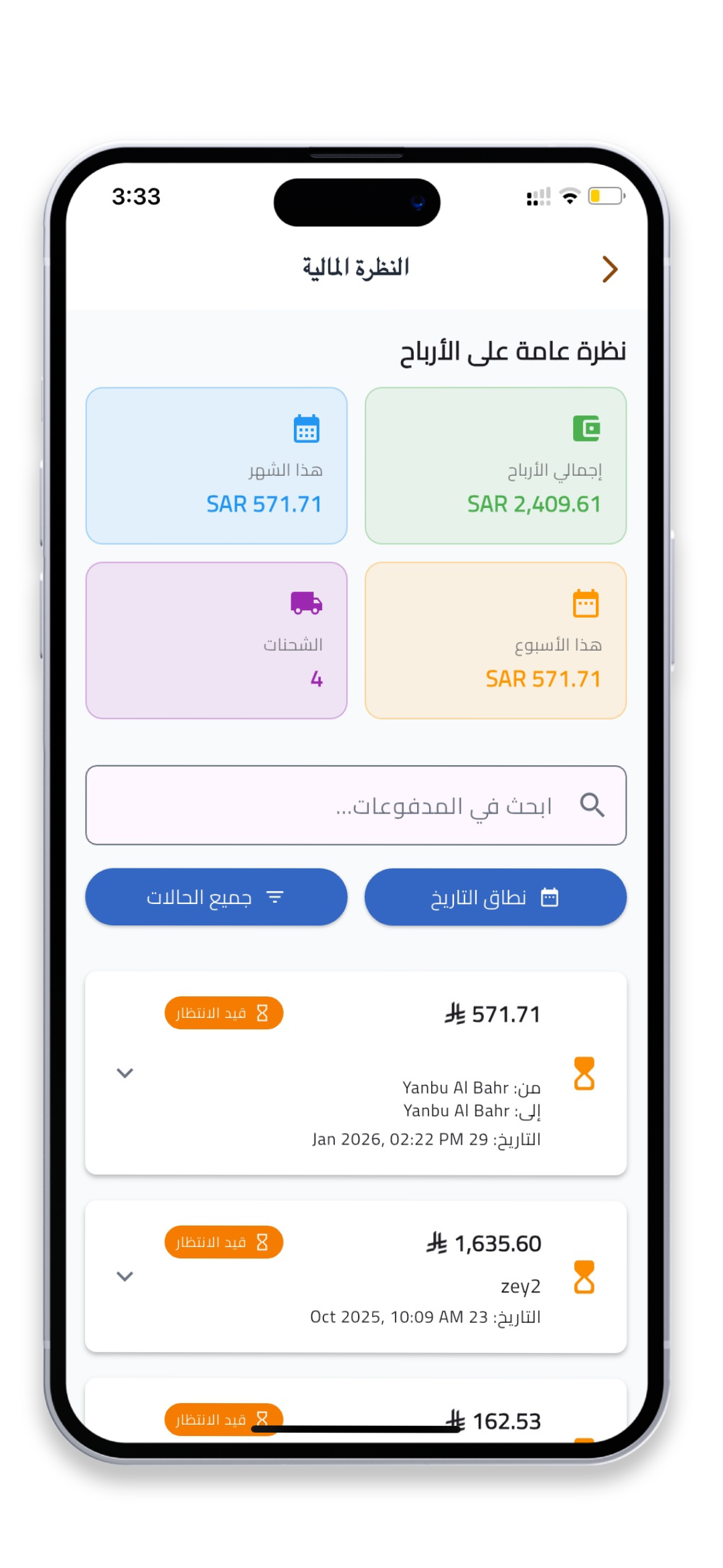 أرباح تنافسية